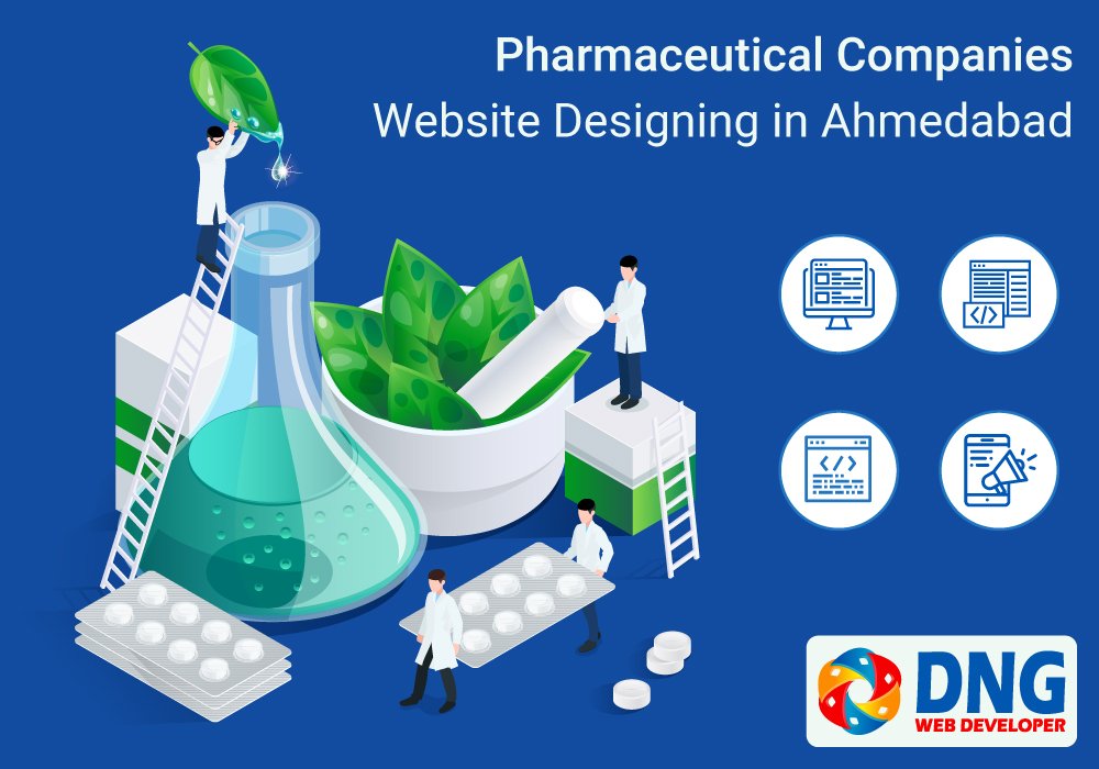 website design for Pharma companies