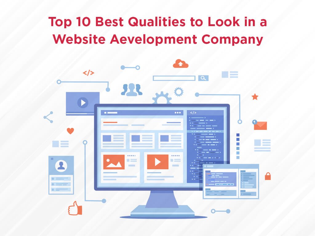 best qualities of website development company