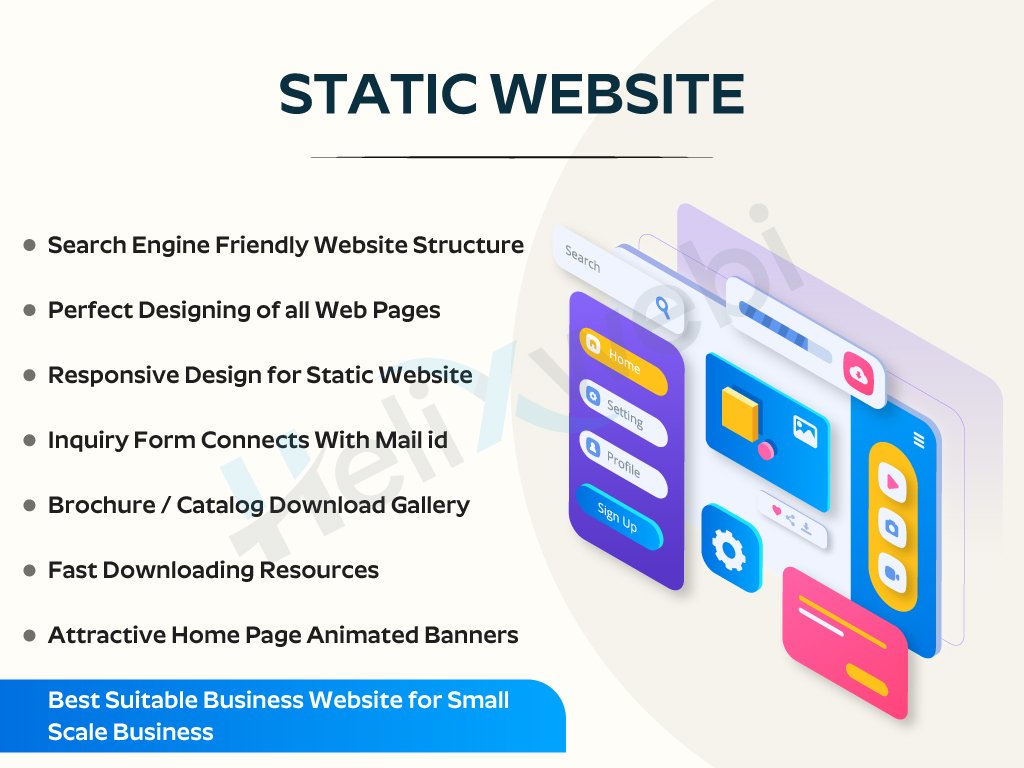 Static website Desinging Services in Surat